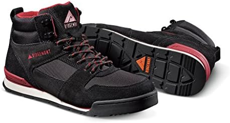 Ridgemont Outfitters Monty Hi Boot - Men's Black/Burgundy 8.5