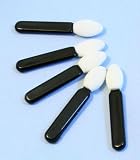 Zink Color Oval Eye Shadow Applicator Black x5pc