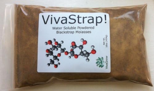 VivaStrap! Powdered Organic Blackstrap Molasses 8oz