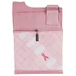Breast Cancer Game Day Purse - White/Pink