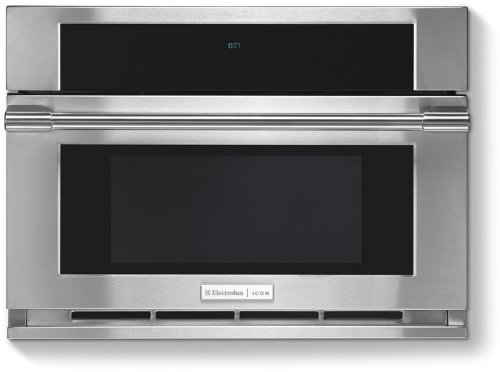 ELECTROLUX ICON 1.5 cu. ft. Built-In Drop-Down Door Microwave Oven with 900 Watts, Sensor and...