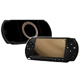 PlayStation Portable 1000 (PSP) Skin - NEW - MATTE BLACK system skins faceplate decal mod