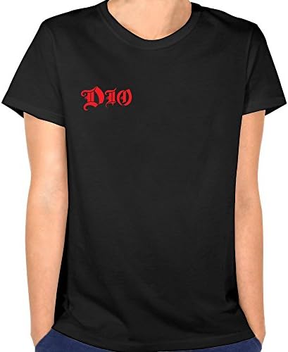 Elsieeve Ronnie James Dio Vocalist Dream On Women Make Your Own Shirt Black
