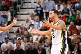 San Antonio Spurs v Utah Jazz: Deron Williams Sports Photographic Poster Print by Melissa Majchrzak, 16x24