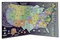 State Series Quarter Map, Gray, Folded