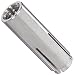 Wej-It WDS38 Drop-In Anchor, Stainless Steel, Meets ASTM B633 Specifications, 3/8" Diameter, 1-5/8" Length 5/8" Threads, Pack Of 50