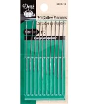 Cotton Darners Hand Needles-Size 1/5 10/Pkg