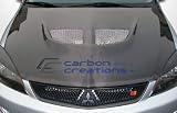 2004-2007 Mitsubishi Lancer Carbon Creations Evo Hood