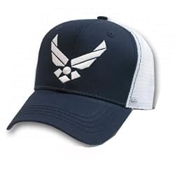 Brand New Blue Top Gun U.S. Airforce Trucker Mesh Hat