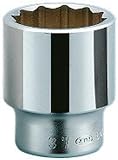 ＫＴＣ　１９．０ｓｑ．ソケット（十二角）４６ｍｍ　3447880 B4046