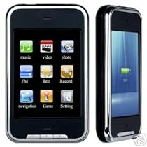 Jtek 8GB 2.8 Touchscreen MP3 / MP4 player / Camera / Video / Recorder with FM Radio, Voice