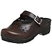 Dansko Women's Merrie Cabrio Leather Clog,Hickory,40 EU (US Women's 9.5-10 M)
