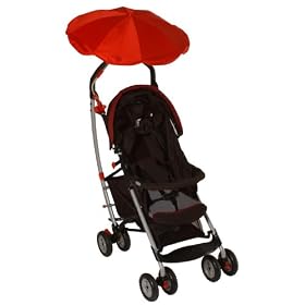 Jeep Stroller Parasol, Red
