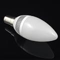 B15 LED SBC Candle Bulb 4w, Warm White