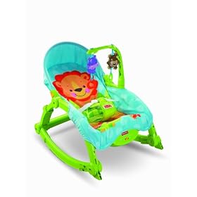Fisher-Price Newborn-To-Toddler Portable Rocker