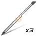 3-Pack Retractable Stylus for HTC Hermes TyTN / Cingular 8525 / Dopod 838 Pro