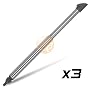 3-Pack Retractable Stylus for HTC Hermes TyTN / Cingular 8525 / Dopod 838 Pro
