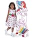 Toys : Party Supplies - Ariel Standup Coloring Activity