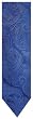 Men's Donald Trump Signature Collection Necktie Neck Tie Silk Blue and Silver