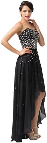 Elegant Chiffon Full Length Dresses for Women with Beading Sequins Sleeveless Strapless Pleated Empire Waist Fashion Size 6