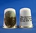 Porcelain China Collectable Thimble - Battle of Somme 100th Anniversary -- Free Gift Box