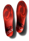 Sole Unisex Softec Regular Insole,Red/Grey,Men's 7.5-8 M/Women's 9.5-10 M