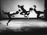 Four Male Members of the Limon Company Rehearsing Photographic Poster Print by Gjon Mili, 12x16