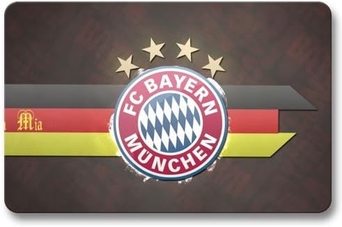 Bayern Munich Foot Pad Non Slip Good House Living Room Doormats 16x24Inch / 40x60cm