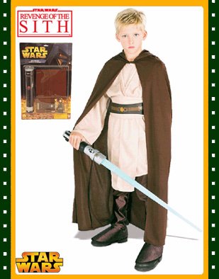  Star Wars Child's Jedi Knight Costume and Accessory Kit