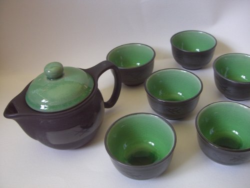 Japanese Green Tea Teapot and Cup Set
