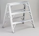 Werner TW373-30 300-Pound Duty Rating Aluminum Twin Stepladder and Portable Work Stand, 3-Foot