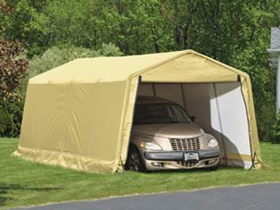 ShelterLogic 10 x 20- Feet New Auto Shelter,Tan