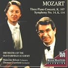 Mozart: 3 Piano Concerti; Symphony No. 14 by Wolfgang Amadeus Mozart, Thomas Crawford, and Malcolm Bilson