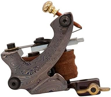 Monster Point Shader Tattoo Gun 10W Damascus Gold