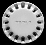 92-97 FORD TAURUS WHEEL COVER HUBCAP HUB CAP 14 INCH, 16 SLOTS BRIGHT SILVER 14 inch (center not included) (1992 92 1993 93 1994 94 1995 95 1996 96 1997 97) F261247 FWC00904U20