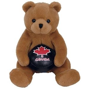 TY Beanie Baby - DEKE the Hockey Bear (Canada Exclusive) by 