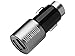 MUNDUS Safety Hammer 2 Smart USB Ports Car Charger [2.4A/12W] - [Gray] for Smart Mobile Phone: iPhone / Android Phone, iPads and other devices