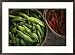 Green chile roasting stands along Federal Boulevard, Denver, Colorado Framed Art Poster Print by Michael S. Lewis, 29x21