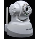 Wireless IP Camera with Pan & Tilt, Night Vision and 2 Way Audio