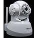 Wireless IP Camera with Pan & Tilt, Night Vision, 2 Way Audio, Apple Mac and Windows compatible. Color - White