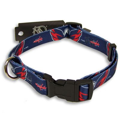 WASHINGTON CAPITALS OFFICIAL LOGO DOG COLLAR SZ M