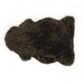 Single Sheepskin Pelt - Chocolate