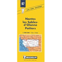 Nantes-Les Sables D'Olonne-Poitiers (Michelin Maps)
