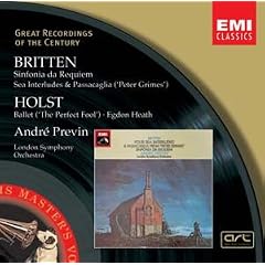 Peter Grimes/Perfect Fool/Sinfonia Da Requiem (Previn/Lso)