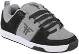 Fallen Relapse Men's Skateboard Shoes - 8.5 - Black / Grey / White