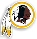 Washington Redskins 12" Indian Logo Car Magnet