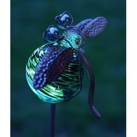 Echo Valley Illuminarie Dragonfly Stake by 
