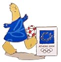 Athens 2004 Olympics Phevos Soccer Pin