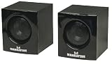 MANHATTAN 2700 Serie USB-Lautsprecher Strom und Audioeingang ueber einen USB Anchluss