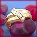 14K .20 CTW Diamond Ribbon Ring